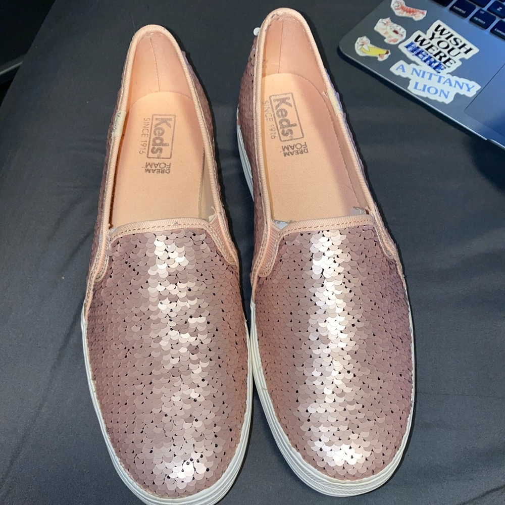 flip sequin keds sneakers